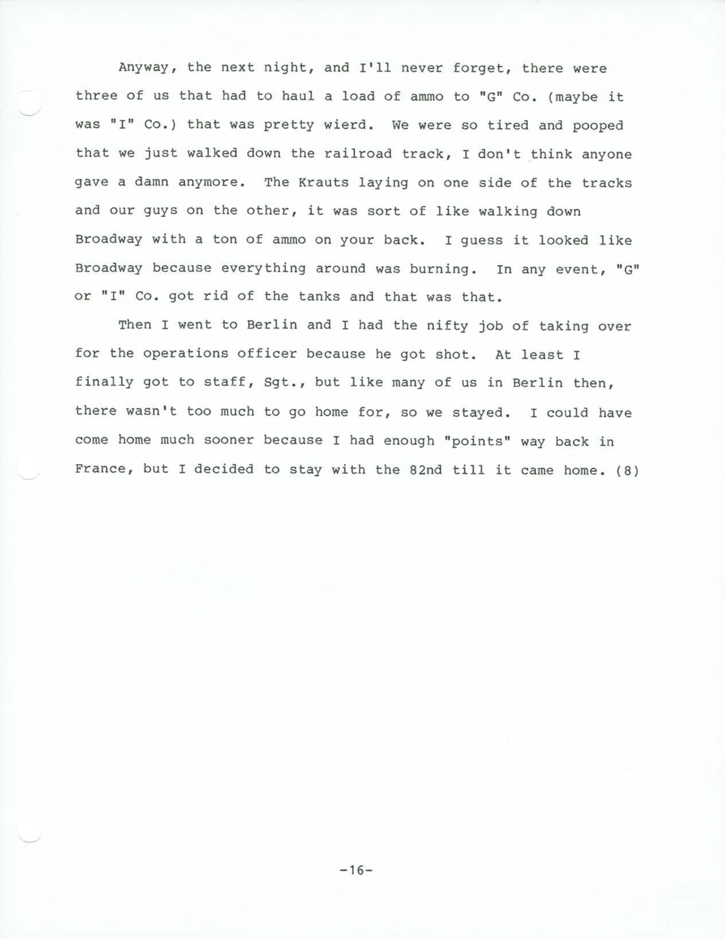 compiled in 1985 by Clayton V. Bauer.